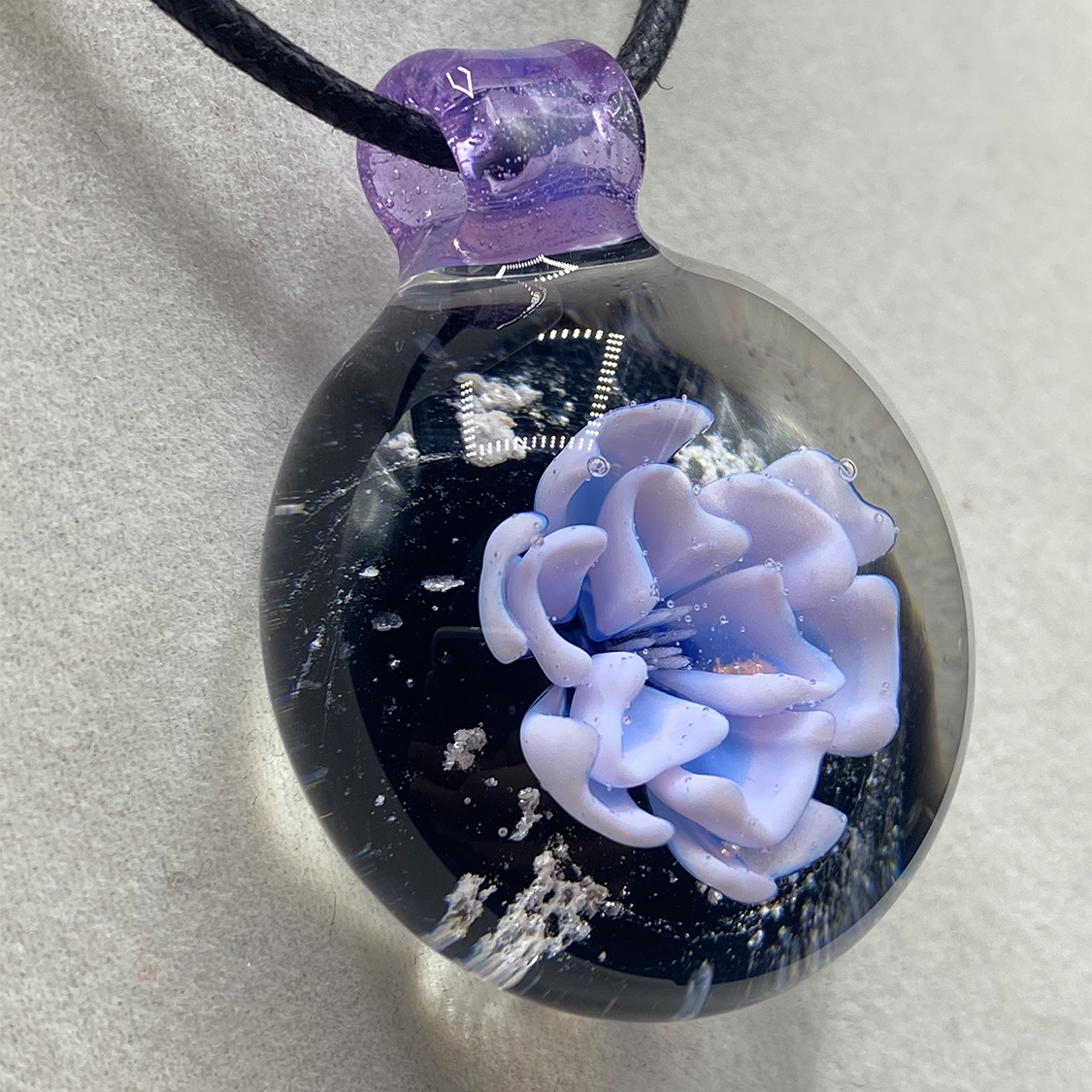 Memorial Flower Pendant