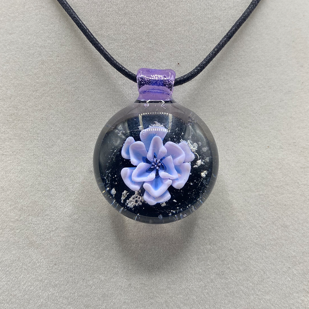 Memorial Flower Pendant