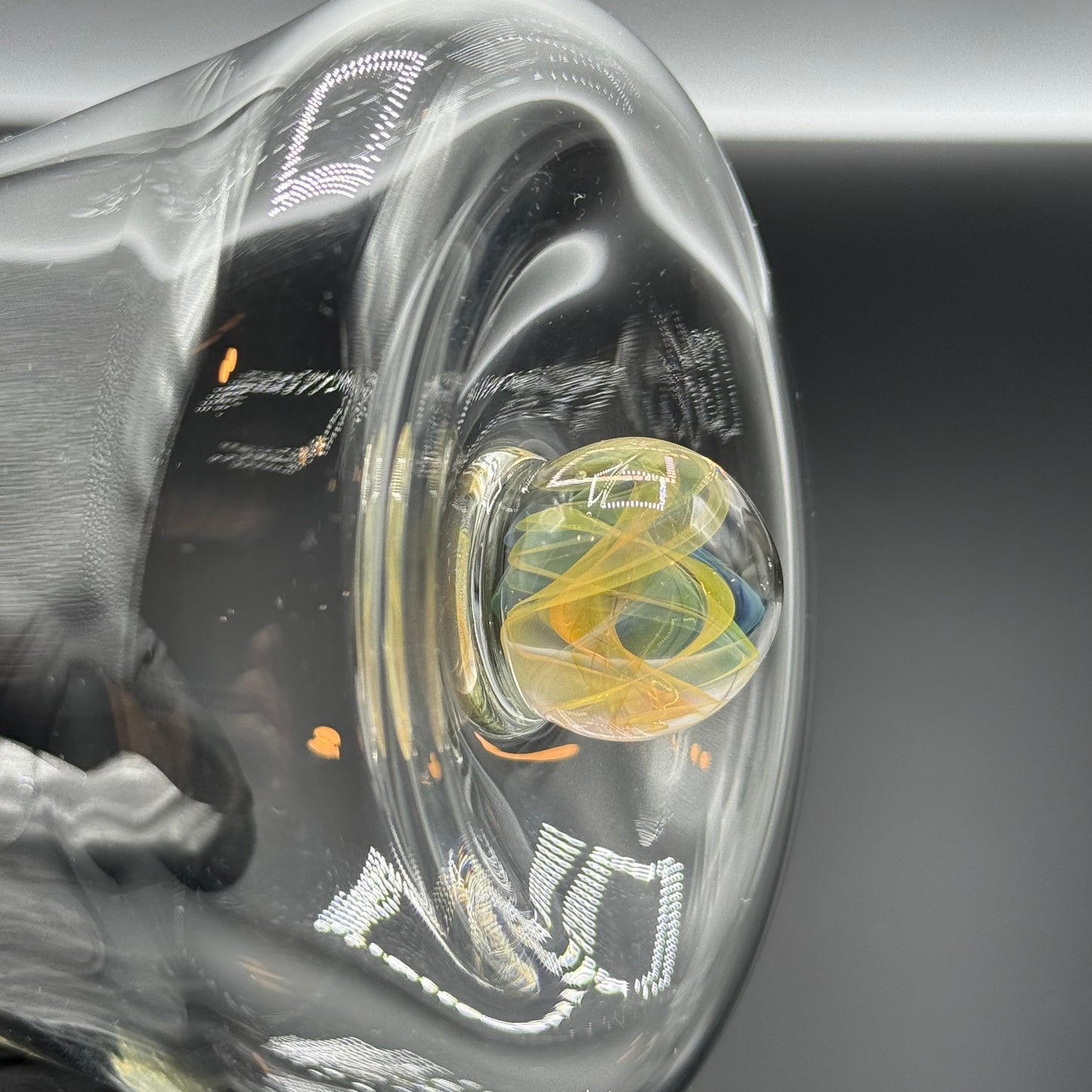 Fumed Rotating Glassware