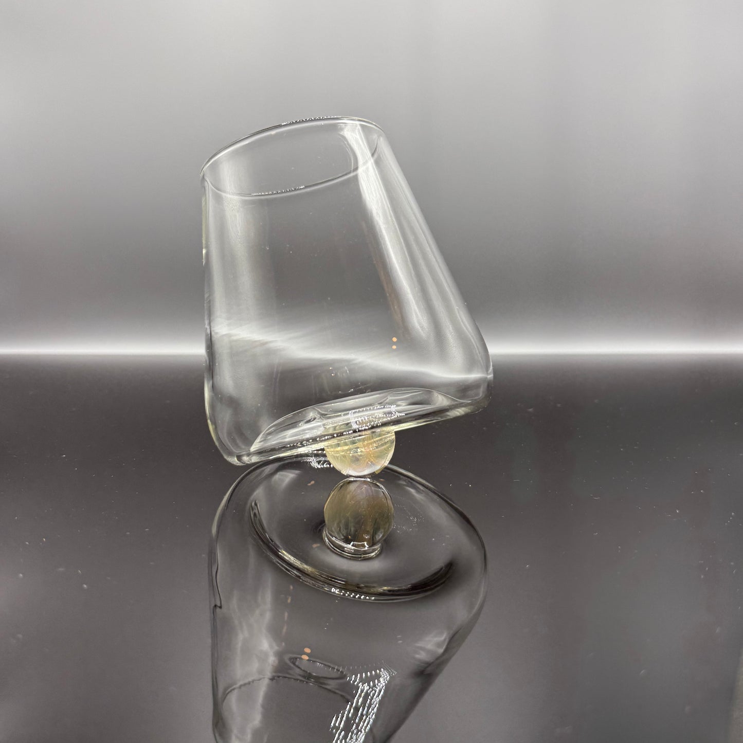 Fumed Rotating Glassware