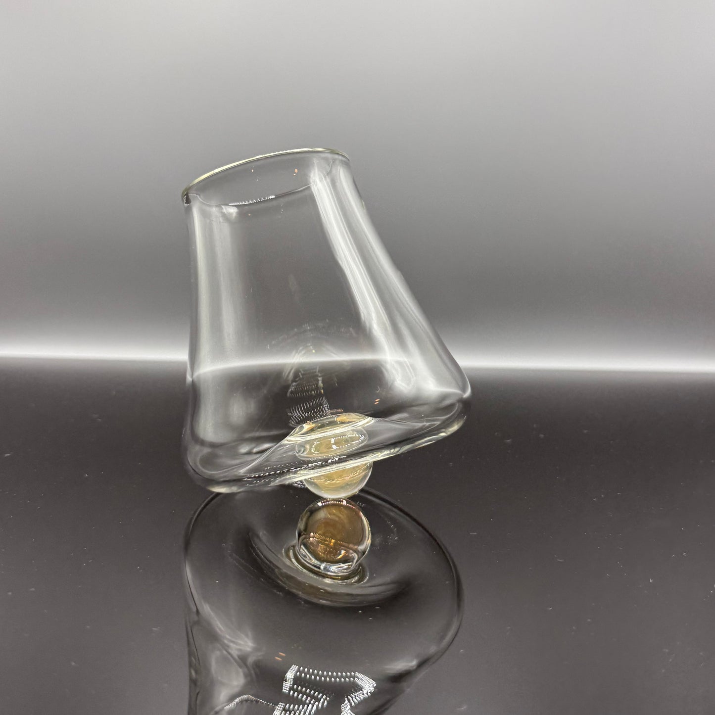Fumed Rotating Glassware