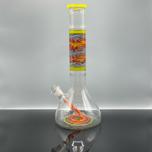 Yellow Jailhouse Wigwag Bong